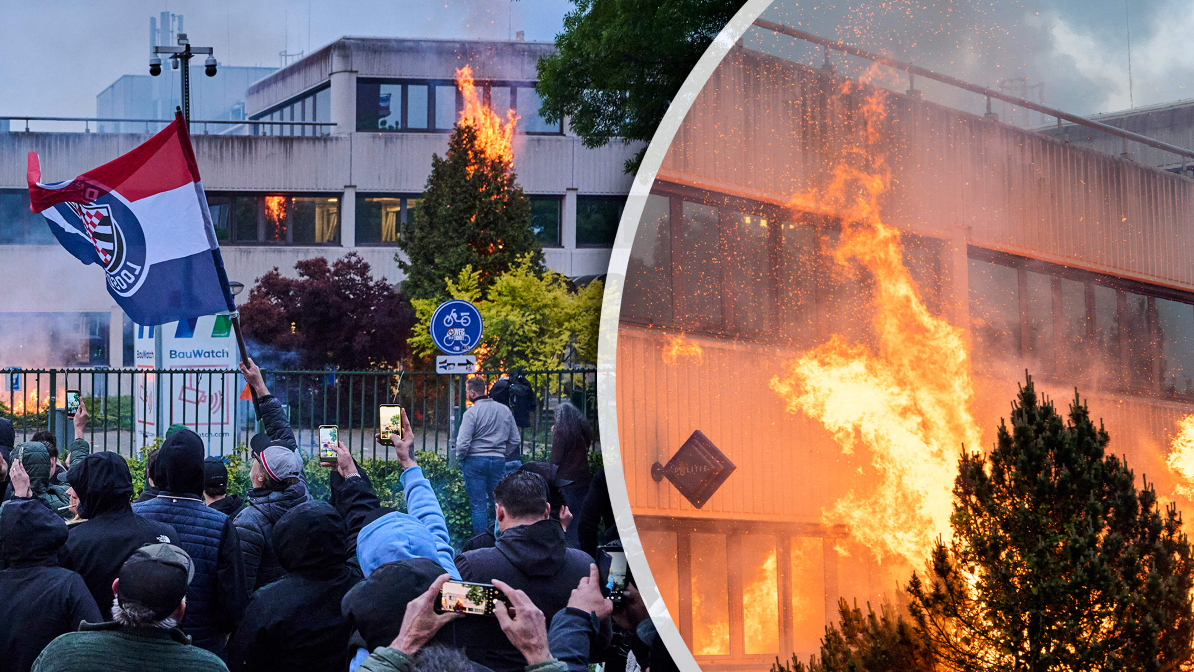 Loosdrecht verdeeld na geëscaleerde azc-demonstratie: ’Ik schaam me bijna dat ik hier woon’